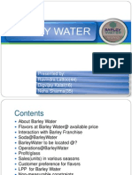 Barley Water