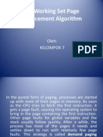The Working Set Page Replacement Algorithm