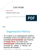 Organización Política y Social