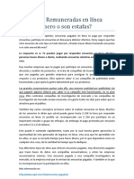 Encuestas Remuneradas en Línea Hacen Dinero o Son Estafas