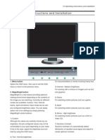 10 Operating Instructions and Installation: 10-1 Front