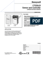 C7232A, B Sensor and Controller: Features