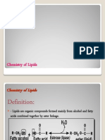 Chemistry of Lipids-LECTURE