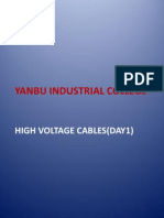 Yanbu Industrial College: High Voltage Cables (Day1)