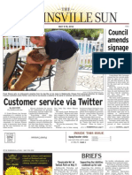 Council Amends Signage Rules: Customer Service Via Twitter