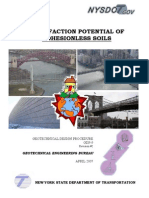 Liquefaction Potential of Cohesion Less Soils