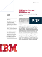 IBM System Storage DS5000 Series: Workload Optimized Storage For Today's Demanding Applications