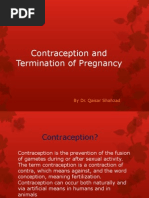 Contraception and Termination of Pregnancy