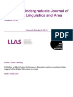 Linguistics-Debut Volume 2 Number 2