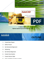 Basic Guidelines Planning and Design Highway Using Autocad Land Desktop Companion 2009