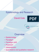 Epistemology