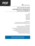 Water Distribution Modelling