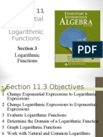 Seia2e - 1103 Chapter 11. Exponential and Logarithmic Functions