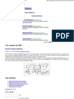 Sistema de Alarme Residencial - Esquemas Eletrônicos