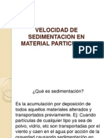 Diapositivas Velocidad de Sedimentacion