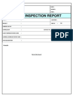 Area Survey Report