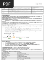 OCR PE Energy Systems