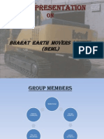 Case Presentation: Bharat Earth Movers Limited (bEML)