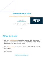 Introduction To Jena: Use Semantic Web Technologies in Your Java Applications