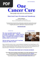 One Cancer Cure - March 2012