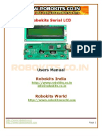 Robokits Serial LCD.