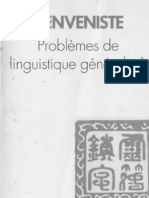 34 - Problemes de Linguistique Generale t1 t2 Benveniste