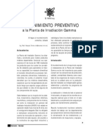 34 MANTENIMIENTO Preventivo Planta de Irradiacion