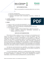 Autocandidatura y Consejos Carta