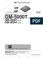 Pioneer GM-5000T Service Manual