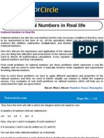 Rational Numbers in Real Life