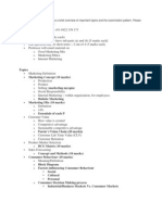 Yesterday, Prof. Pawar Gave Us A Brief Overview of Important Topics and The Examination Pattern. Please Fill in If I Have Missed Anything