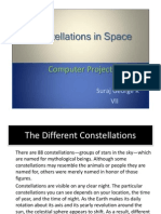 Constellations in Space: Computer Project