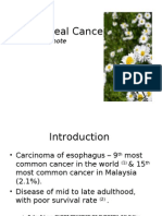 Esophageal Cancer