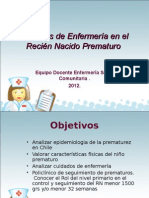 15 Cuidados de Enfermeria en La Atencion Del Nino Prematuro