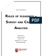 Pleadings