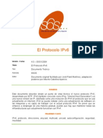 6SOS El Protocolo IPv6 v4 0