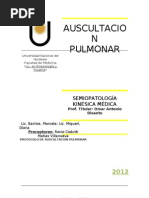 Protocolo de Auscultacion Pulmonar 2012