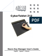 Cybertablet Z12: Macro Key Manager User'S Guide