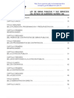 Ley de Obras Publicas y Sus Servicios - Del Edo. de Guerrero - Num.-266