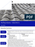 Roofing Industry in India 2011 - Market Size and Growth, Drivers and Challenges