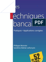 Techniques Bancaires