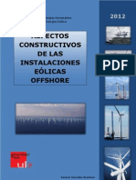 Aspectos Constructivos de Las Instalaciones Eólicas Offshore