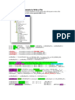 Using Standalone Rowsets To Write A File