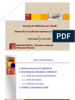 Audit Des Systemes D Information