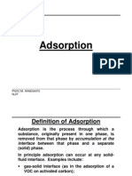 Adsorption: P M. A Njit