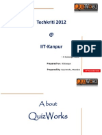 QuizWorks IIT Kanpur