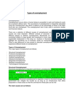 Types of Unemployment