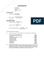 Ratio Analysis: S Liabilitie Current Assets Current