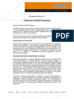 Differences Between Canadian and US - Patent Pro Section