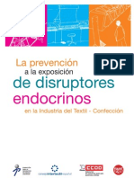 La Prevención A La Exposición de Disruptores Endocrino en La Industria Del Textil - Confección